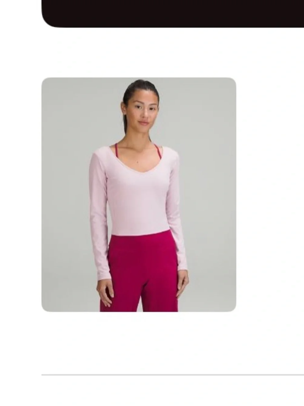 Long Sleeve Scoop Neck Top - lululemon